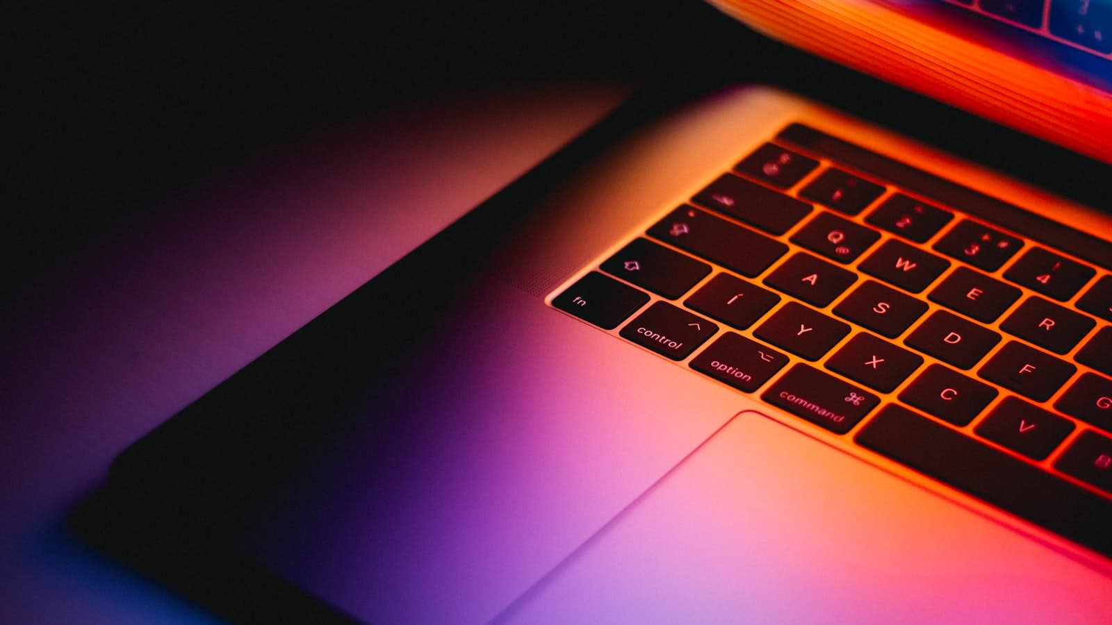 Modern laptop on a clean desk