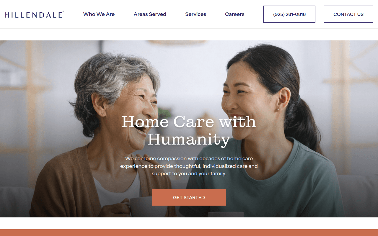 Hillendale Home Care screenshot